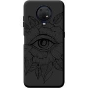 Черный чехол BoxFace Nokia G20 Eye