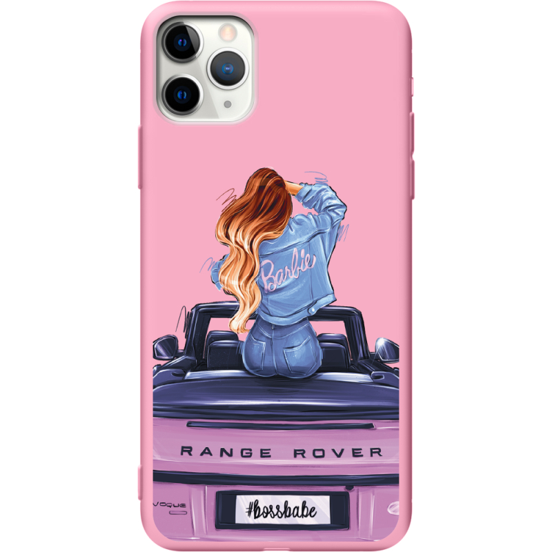 Розовый чехол Uprint Apple iPhone 11 Pro Max Boss Babe