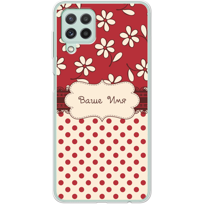 Чехол BoxFace Samsung M325F Galaxy M32 Именной Polka Dots