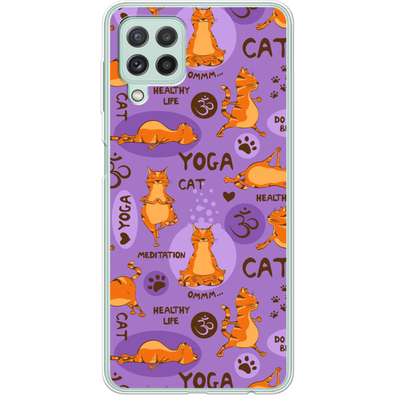 Чехол BoxFace Samsung M325F Galaxy M32 Yoga Cat