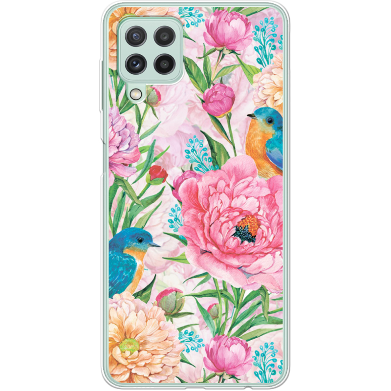 Чехол BoxFace Samsung M325F Galaxy M32 Birds in Flowers