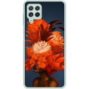 Чехол BoxFace Samsung M325F Galaxy M32 Exquisite Orange Flowers