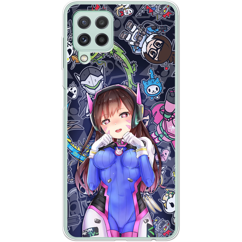 Чехол BoxFace Samsung M325F Galaxy M32 Overwatch D.VA