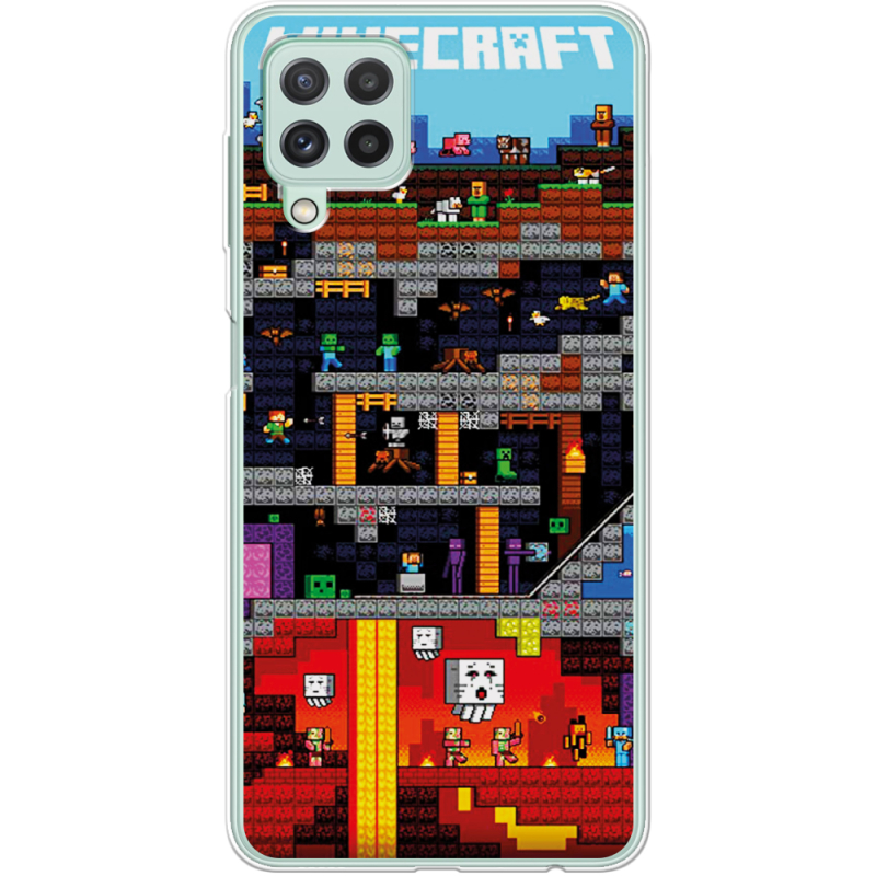 Чехол BoxFace Samsung M325F Galaxy M32 Minecraft Lode Runner