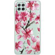 Прозрачный чехол BoxFace Samsung M325F Galaxy M32 Pink Magnolia