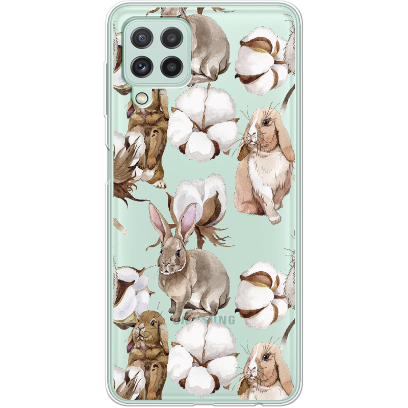 Прозрачный чехол BoxFace Samsung M325F Galaxy M32 Cotton and Rabbits