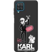 Черный чехол BoxFace Samsung A225 Galaxy A22 For Karl