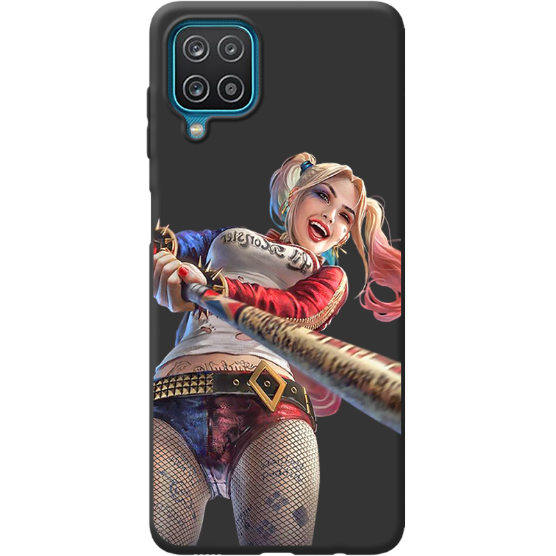 Черный чехол BoxFace Samsung A225 Galaxy A22 Happy Harley Quinn