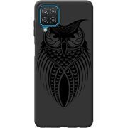 Черный чехол BoxFace Samsung A225 Galaxy A22 Owl