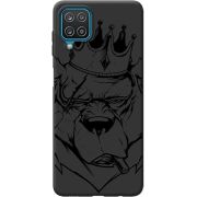 Черный чехол BoxFace Samsung A225 Galaxy A22 Bear King