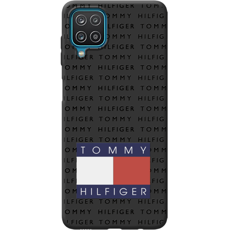 Черный чехол BoxFace Samsung M325F Galaxy M32 Tommy Print