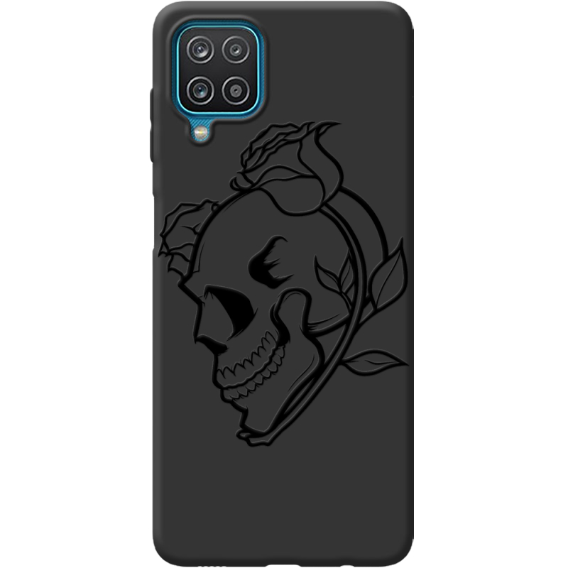 Черный чехол BoxFace Samsung M325F Galaxy M32 Skull and Roses