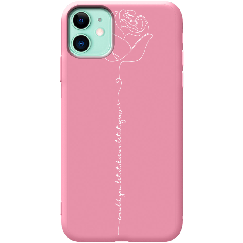 Розовый чехол Uprint Apple iPhone 11 