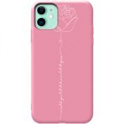 Розовый чехол Uprint Apple iPhone 11 