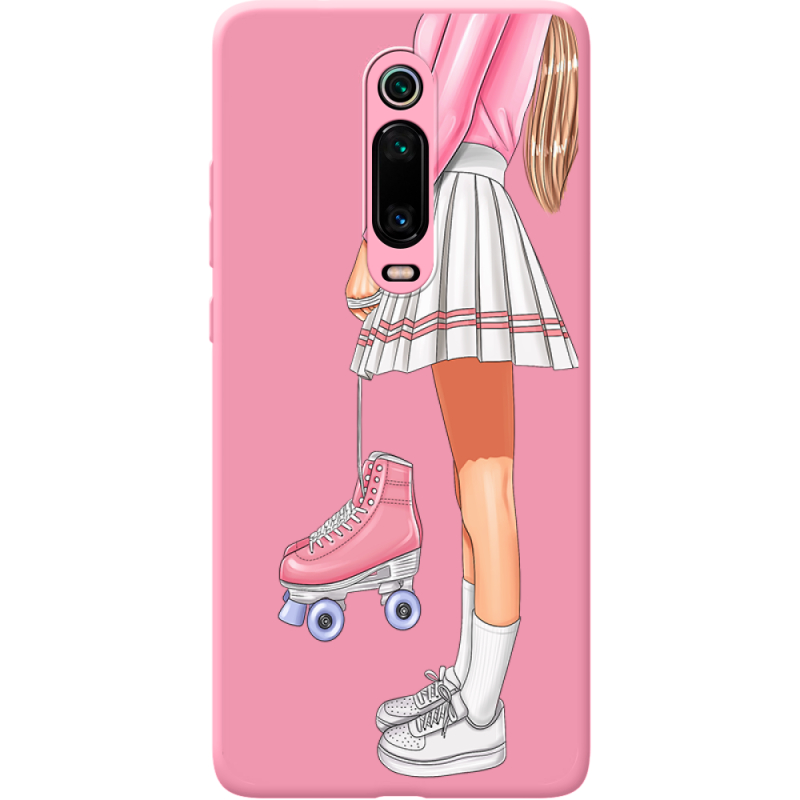 Розовый чехол BoxFace Xiaomi Mi 9T / Mi 9T Pro Roller Girl