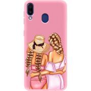 Розовый чехол BoxFace Samsung M205 Galaxy M20 Girlfriends
