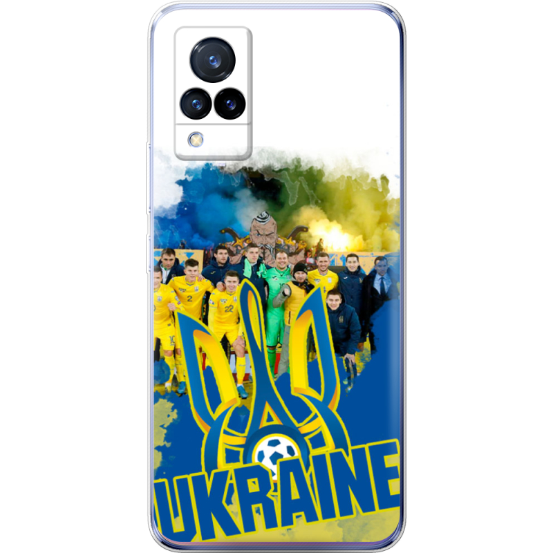 Чехол Uprint Vivo V21 Ukraine national team