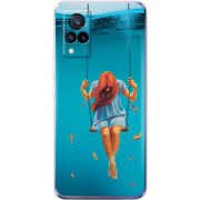 Чехол Uprint Vivo V21 Girl In The Sea