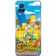 Чехол Uprint Vivo V21 The Simpsons