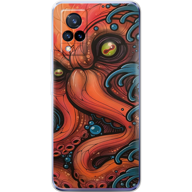 Чехол Uprint Vivo V21 Octopus