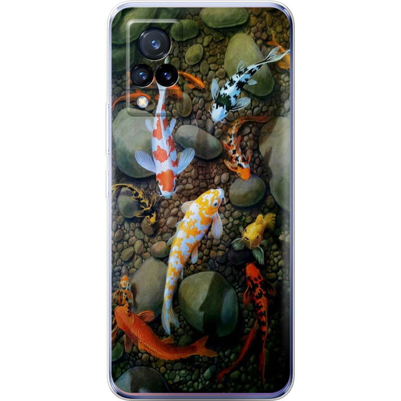 Чехол Uprint Vivo V21 Underwater Koi