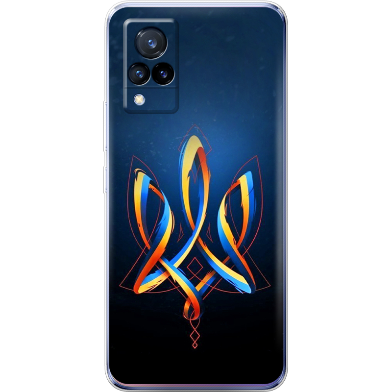 Чехол Uprint Vivo V21 Ukrainian Emblem