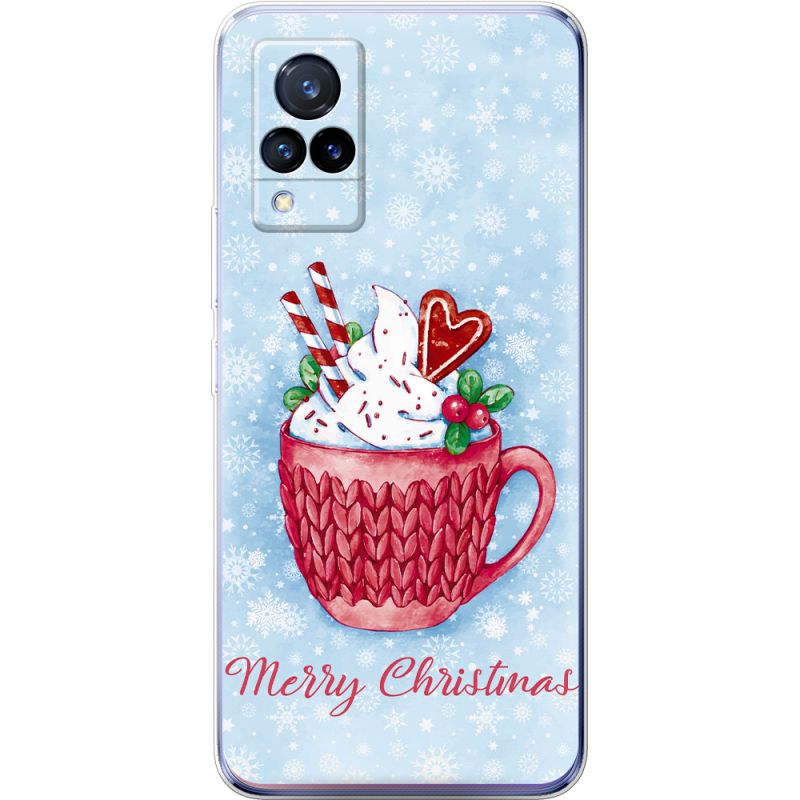 Чехол Uprint Vivo V21 Spicy Christmas Cocoa