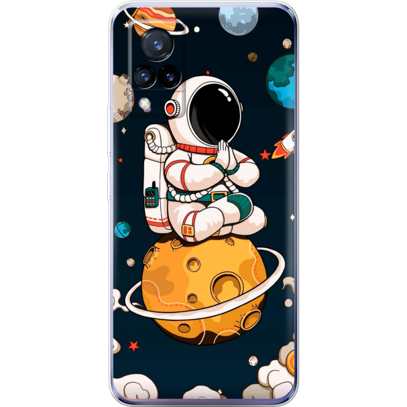 Чехол Uprint Vivo V21 Astronaut