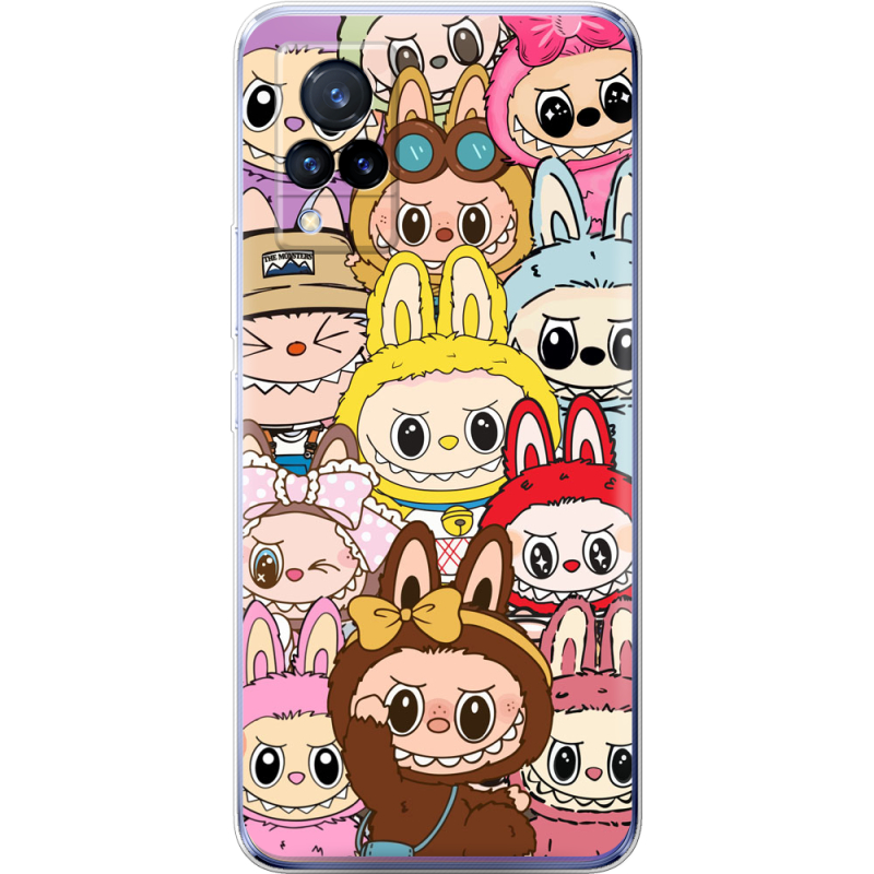 Чехол Uprint Vivo V21 Labubu