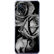 Чехол Uprint Vivo V21 Black and White Roses