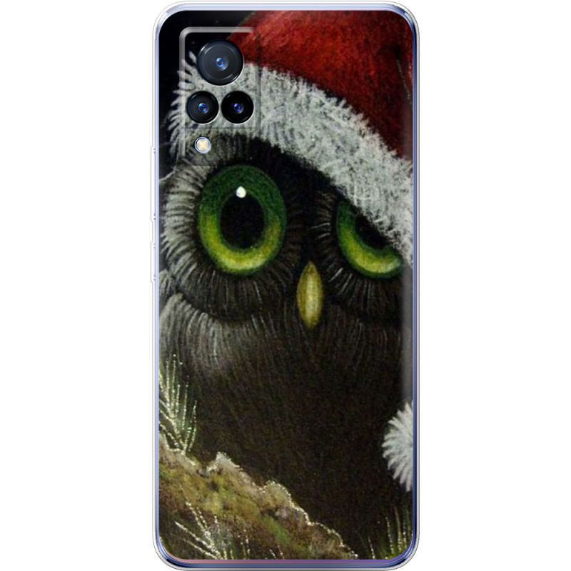 Чехол Uprint Vivo V21 Christmas Owl