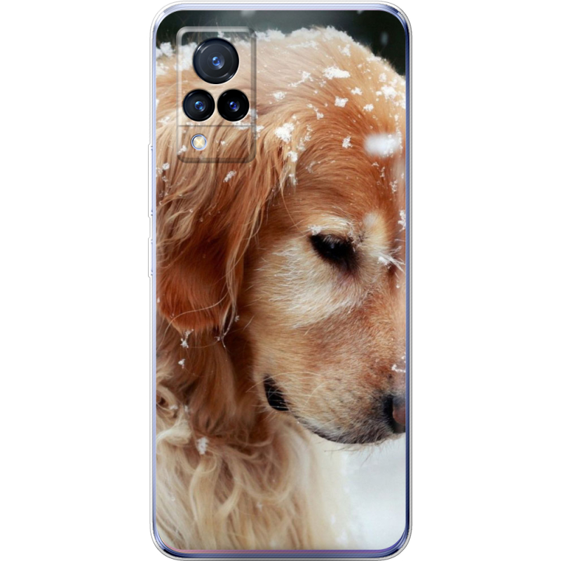 Чехол Uprint Vivo V21 Golden Retriever