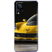 Чехол Uprint Vivo V21 Corvette Z06