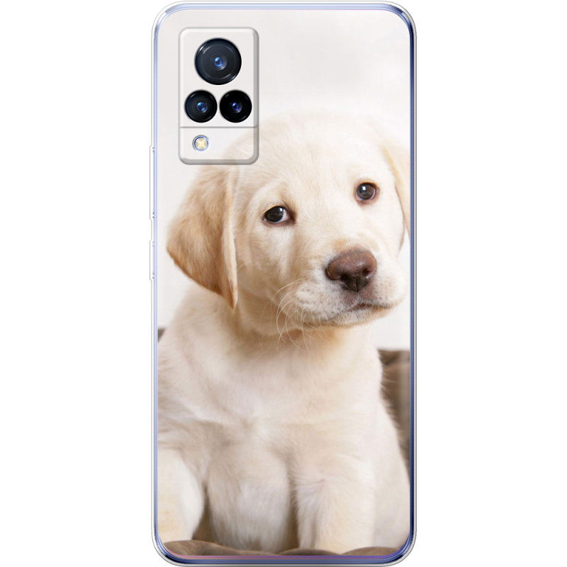 Чехол Uprint Vivo V21 Puppy Labrador