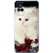 Чехол Uprint Vivo V21 Fluffy Cat