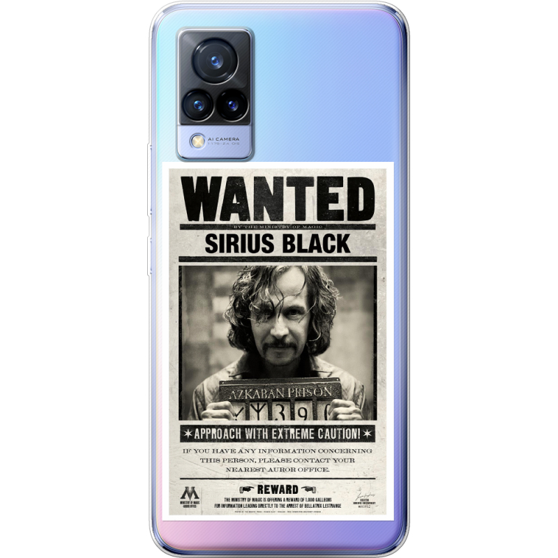 Прозрачный чехол Uprint Vivo V21 Sirius Black