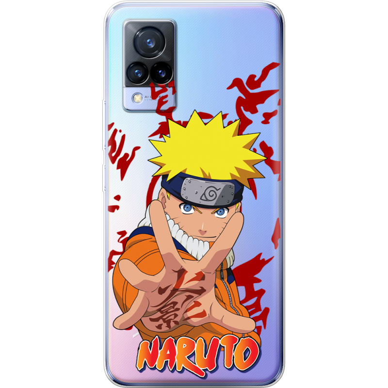 Прозрачный чехол Uprint Vivo V21 Naruto