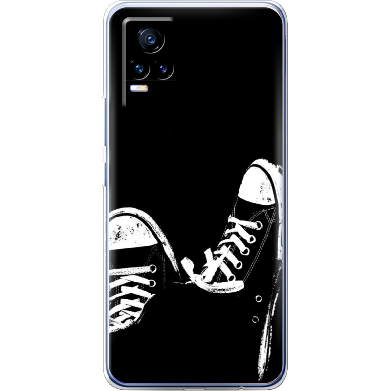 Чехол Uprint Vivo V21E Black Sneakers