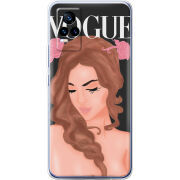 Чехол Uprint Vivo V21E Fashion Girl