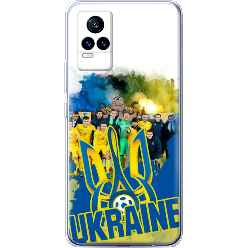 Чехол Uprint Vivo V21E Ukraine national team