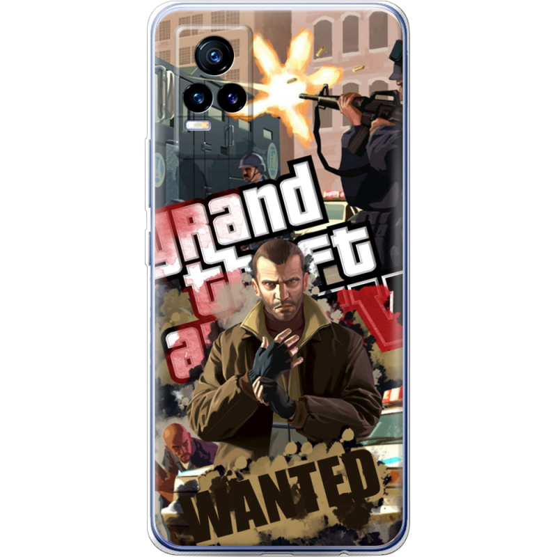 Чехол Uprint Vivo V21E GTA 4