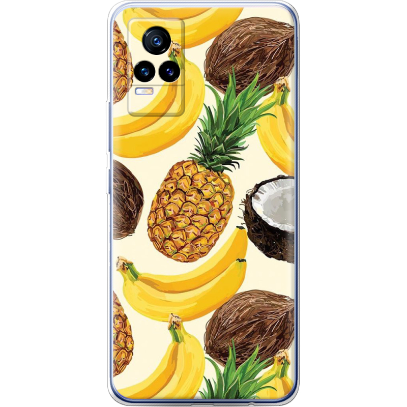 Чехол Uprint Vivo V21E Tropical Fruits