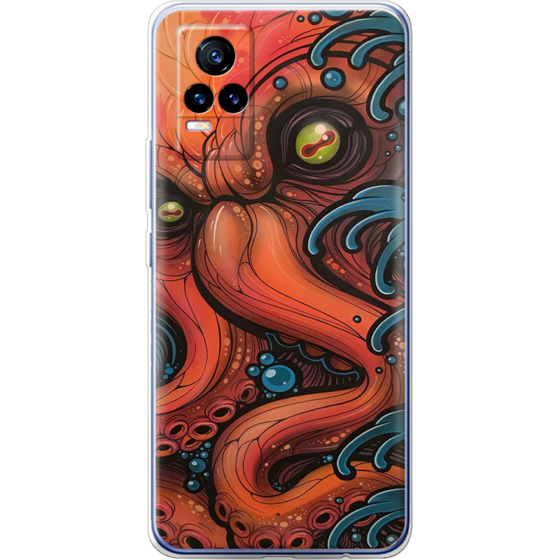 Чехол Uprint Vivo V21E Octopus