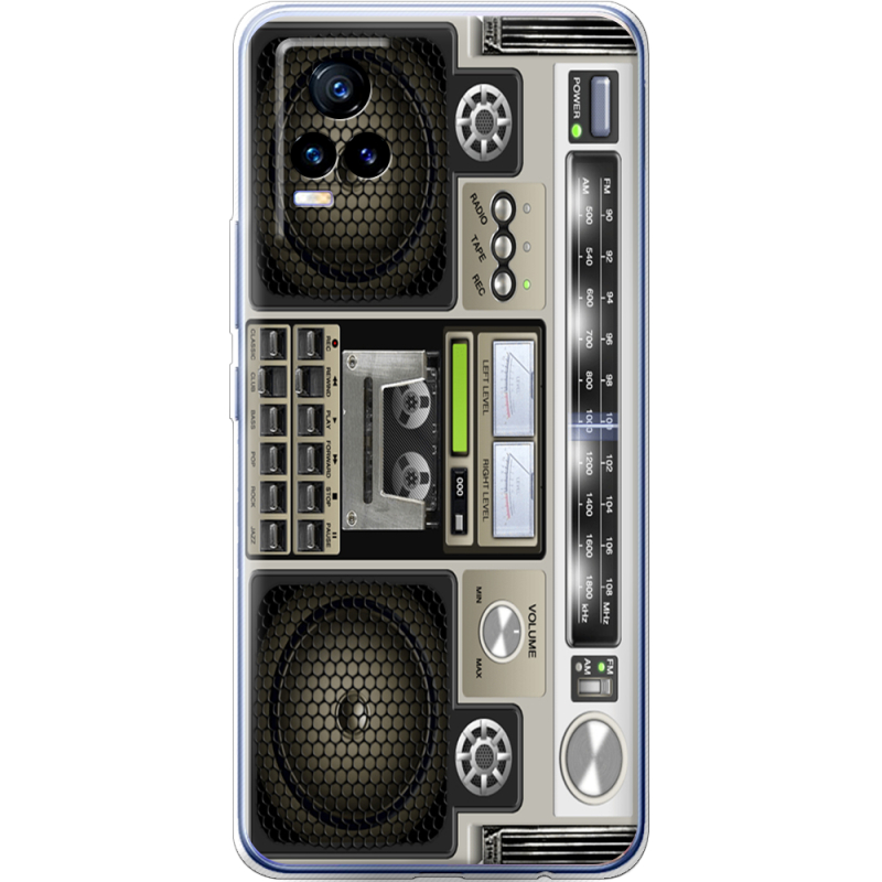 Чехол Uprint Vivo V21E Old Boombox