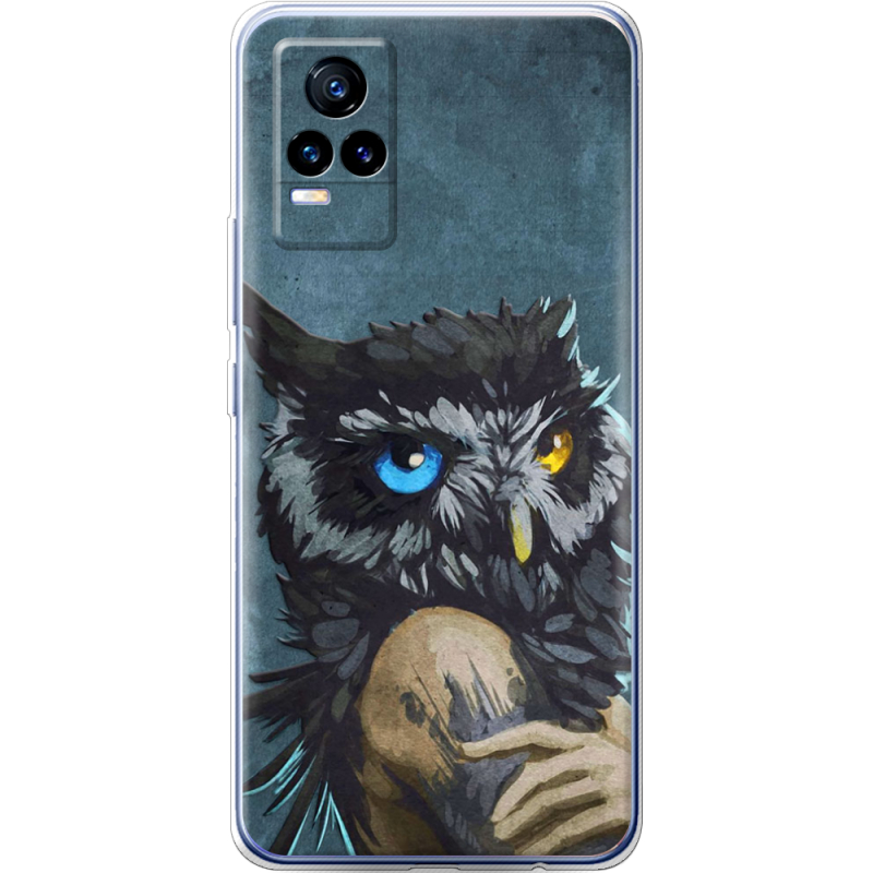 Чехол Uprint Vivo V21E Owl Woman