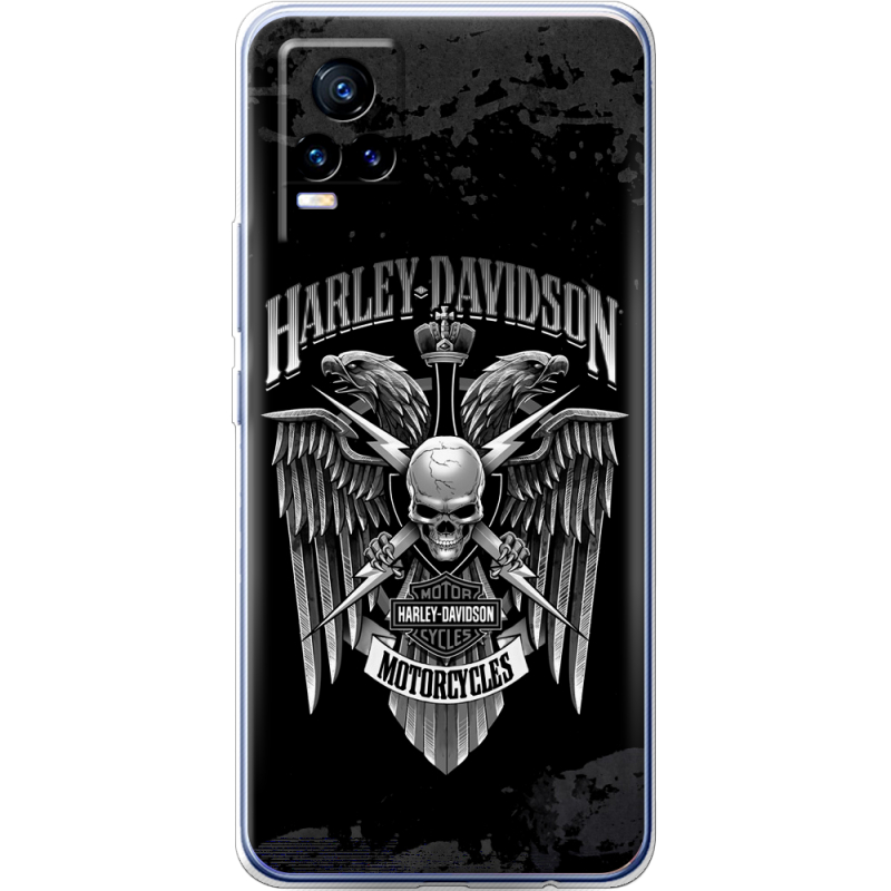 Чехол Uprint Vivo V21E Harley Davidson