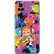 Чехол Uprint Vivo V21E Splatoon Inklings