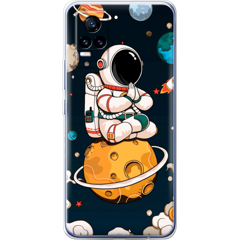 Чехол Uprint Vivo V21E Astronaut