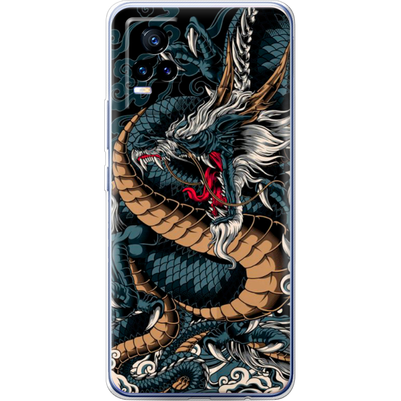 Чехол Uprint Vivo V21E Dragon Ryujin