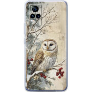 Чехол Uprint Vivo V21E Christmas Owl